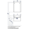 Акватон Ария 65 Тумба для умывальника чёрный (1.A134.0.01A.A95.0)