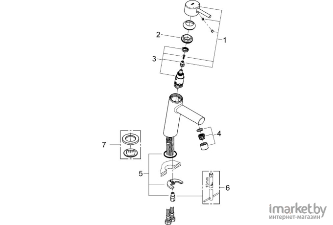 Смеситель Grohe Concetto 23451001