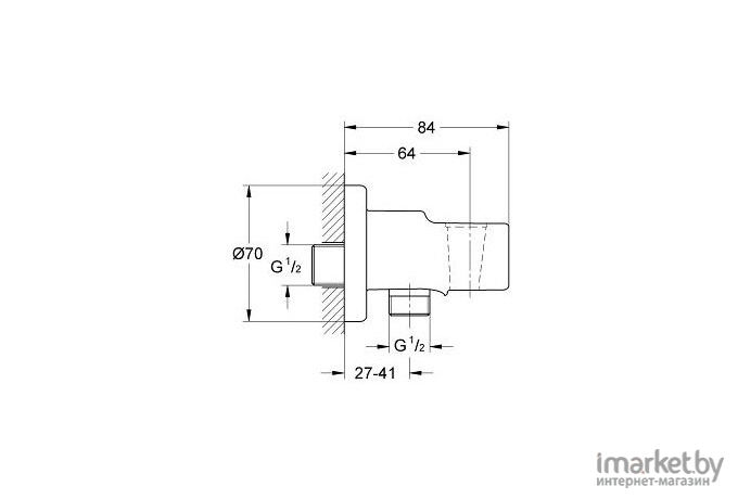 Смеситель Grohe BauClassic 29047000