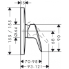 Смеситель Hansgrohe Logis [71605000]