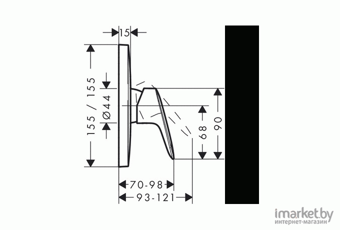 Смеситель Hansgrohe Logis [71605000]