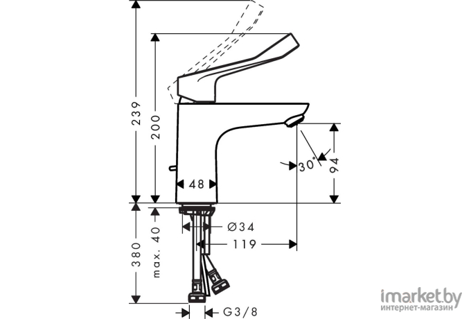 Смеситель Hansgrohe Focus 31911000