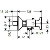 Смеситель Hansgrohe Logis Classic 71260000