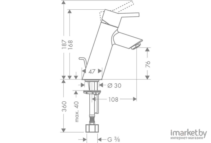 Смеситель Hansgrohe Talis S2 32040000