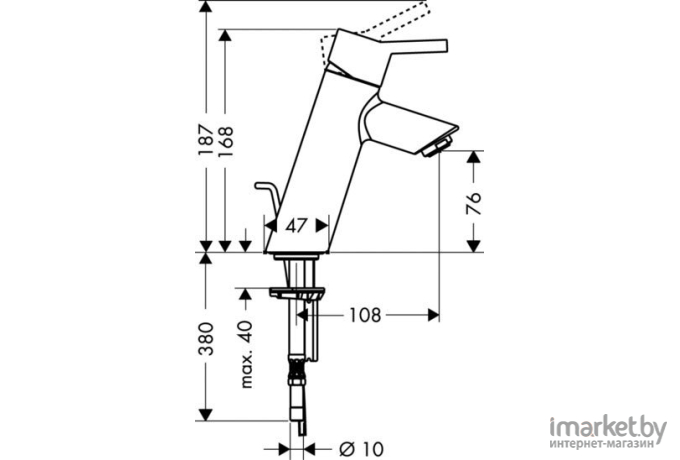 Смеситель Hansgrohe Talis S2 32040000