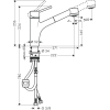 Смеситель Hansgrohe Talis S 32841