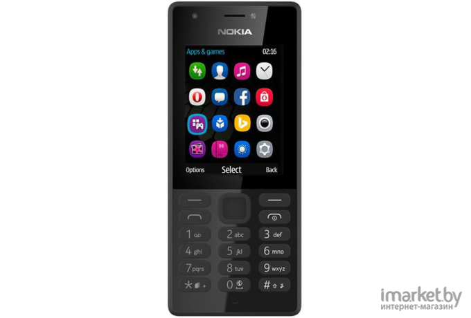 Мобильный телефон Nokia 216 Dual SIM Black