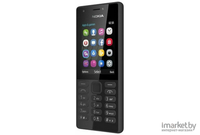 Мобильный телефон Nokia 216 Dual SIM Black