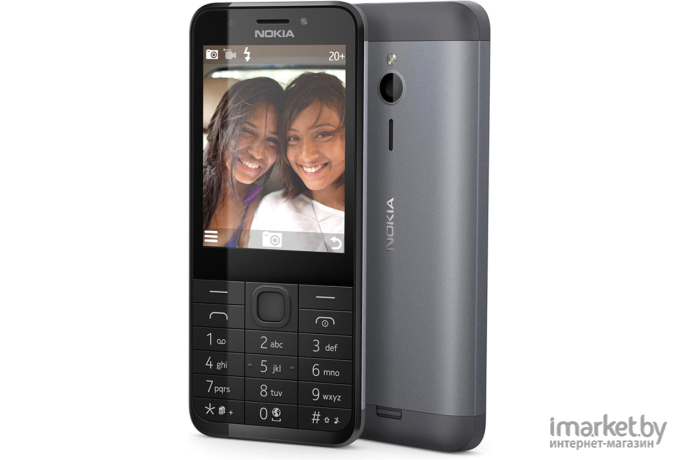 Мобильный телефон Nokia 230 Dual SIM Dark Silver