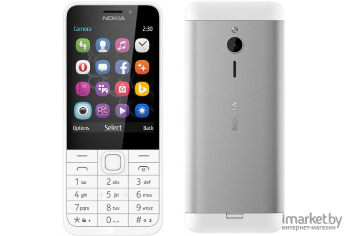 Мобильный телефон Nokia 230 Dual SIM Dark Silver