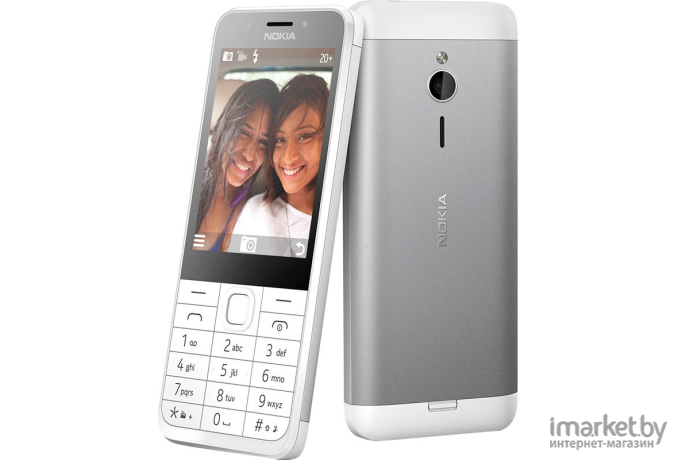 Мобильный телефон Nokia 230 Dual SIM Dark Silver