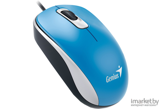 Мышь Genius DX-110 (голубой)