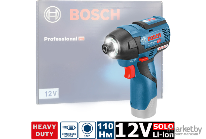 Ударный гайковерт Bosch GDR 10.8 V-EC Professional [06019E0002]