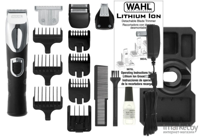 Машинка для стрижки волос Wahl All-In-One Trimmer Lithium Kit 9854-616