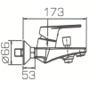 Смеситель Bravat Line F65299C-1