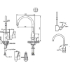 Смеситель Bravat Drop-D F748162C