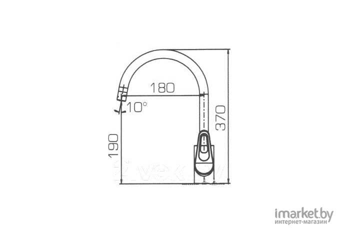 Смеситель Bravat Drop-D F748162C