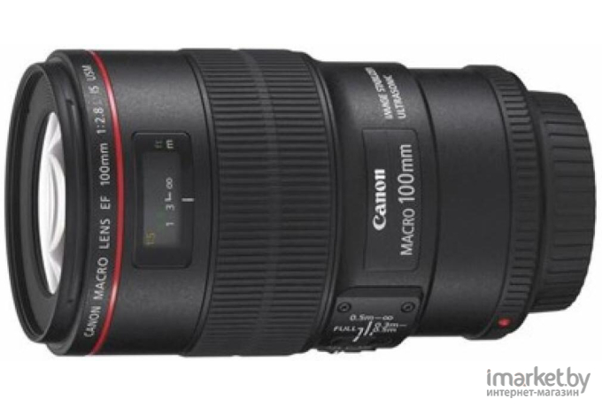 Объектив Canon EF 100mm f/2.8L Macro IS USM