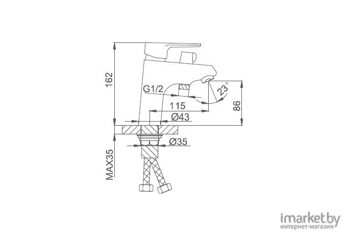 Смеситель Frud R12105