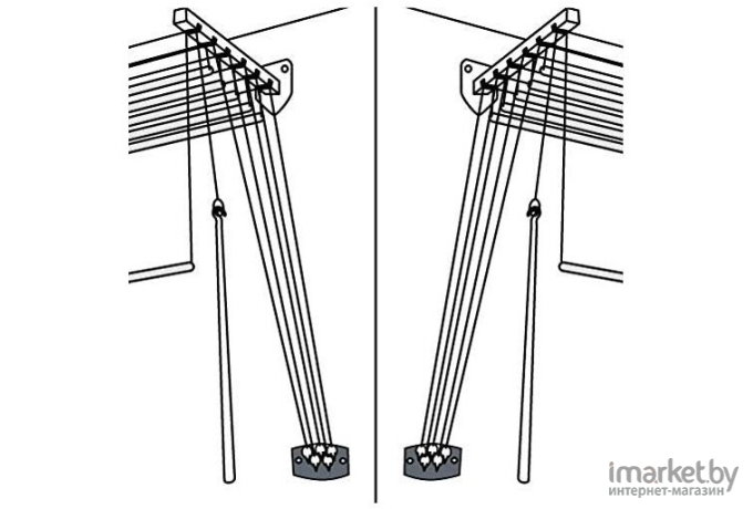 Сушилка для белья Gimi Lift 160 см (10460163)