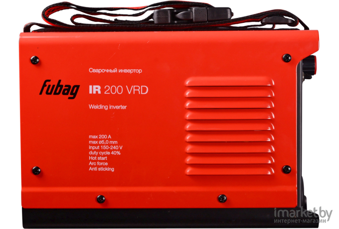 Инвертор сварочный Fubag IR 200 VRD (38475)