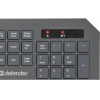 Мышь + клавиатура Defender Berkeley C-925 Nano