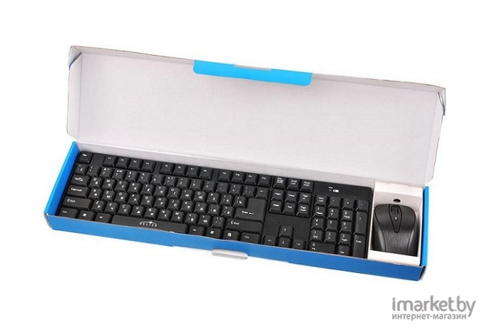 Мышь + клавиатура Oklick 210M Wireless Keyboard & Optical Mouse