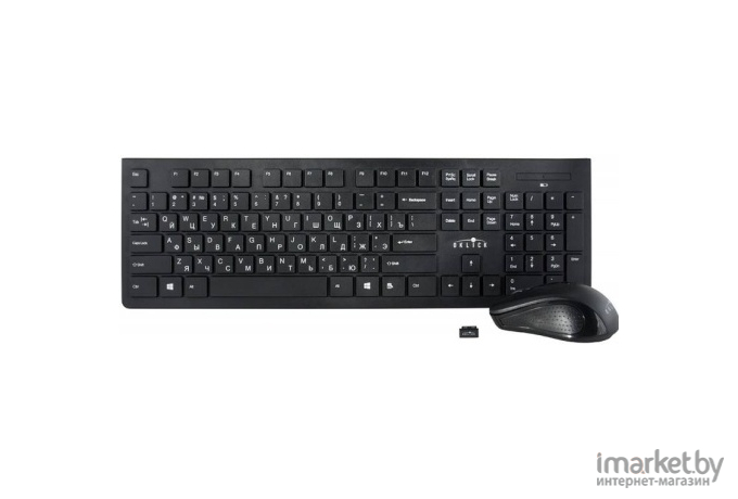 Мышь + клавиатура Oklick 250M Wireless Keyboard & Optical Mouse [997834]