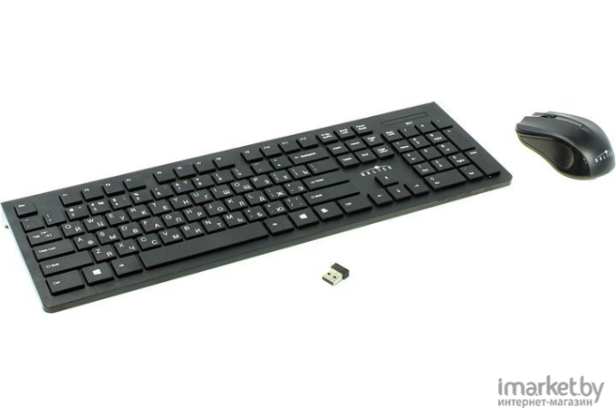 Мышь + клавиатура Oklick 250M Wireless Keyboard & Optical Mouse [997834]