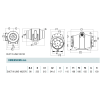 Вентилятор вытяжной CATA Duct In-Line 100/270