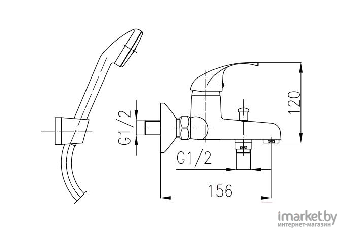 Смеситель Armatura Ekokran 5514-520-00