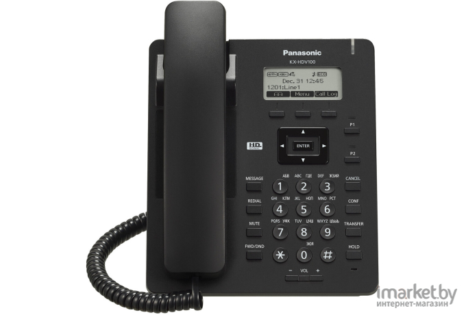 Проводной телефон Panasonic KX-HDV100 Black