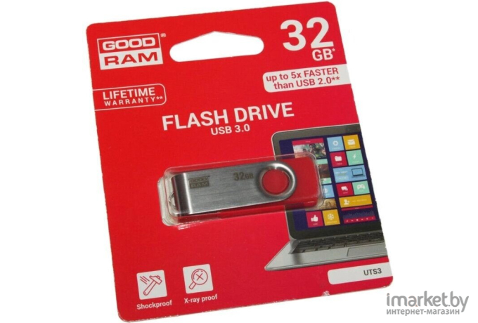 USB Flash GOODRAM UTS3 32GB [UTS3-0320R0R11]