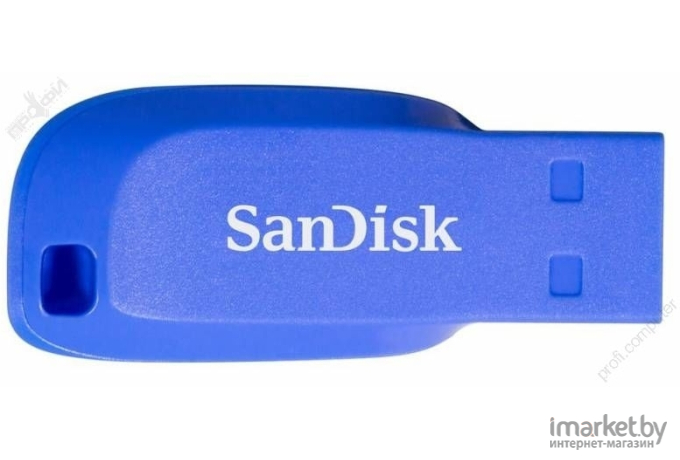 USB Flash SanDisk Cruzer Blade 64GB (синий) [SDCZ50C-064G-B35BE]