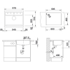 Кухонная мойка Blanco Dalago 6 (жасмин) [514592]
