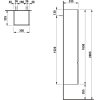 Laufen Pro шкаф-пенал графит правый [4831220954801]