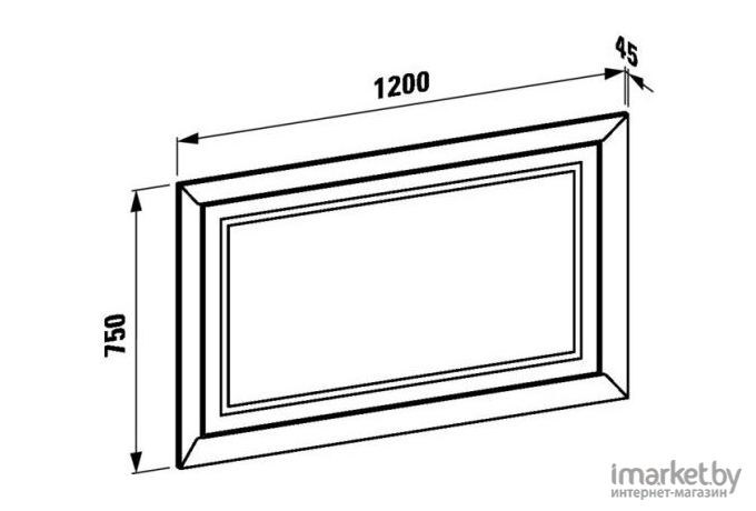 Laufen LB3 Зеркало (4499010685151)