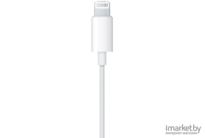 Наушники с микрофоном Apple EarPods с разъёмом Lightning [MMTN2ZM/A]