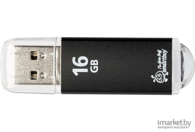 USB Flash Smart Buy 16GB V-Cut Black (SB16GBVC-K)