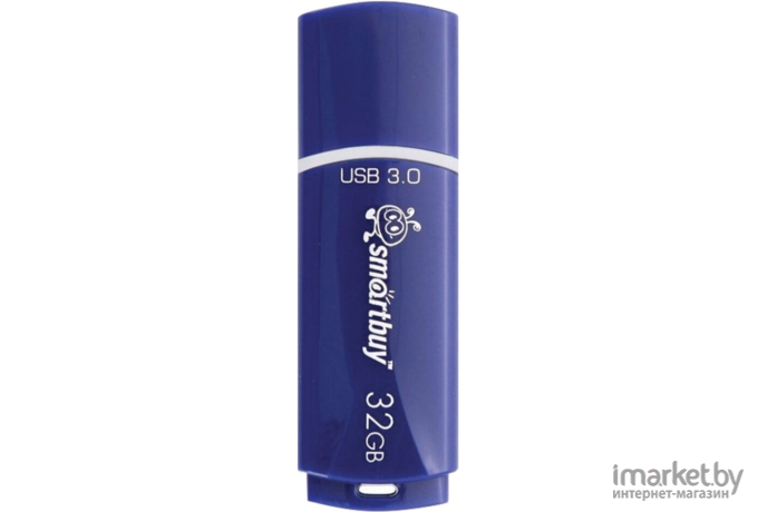 USB Flash Smart Buy Crown 32Gb Blue (SB32GBCRW-Bl)