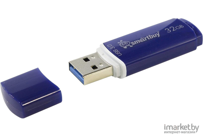 USB Flash Smart Buy Crown 32Gb Blue (SB32GBCRW-Bl)