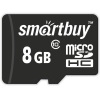 Карта памяти Smart Buy microSDHC (Class 10) 8 Гб + SD адаптер (SB8GBSDCL10-01)