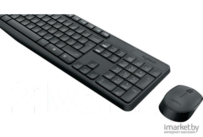 Мышь + клавиатура Logitech MK235 Wireless Keyboard and Mouse [920-007948]