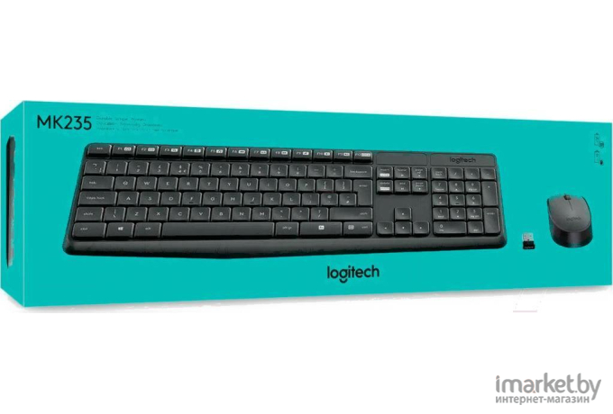 Мышь + клавиатура Logitech MK235 Wireless Keyboard and Mouse [920-007948]