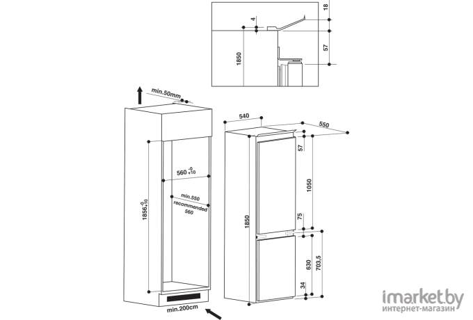 Холодильник Hotpoint-Ariston BCB 7525 AA (RU)