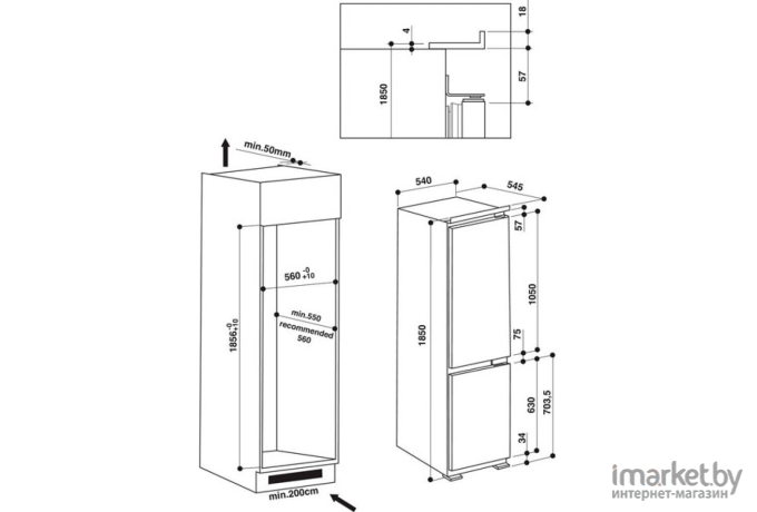 Холодильник Hotpoint-Ariston BCB 7525 AA (RU)