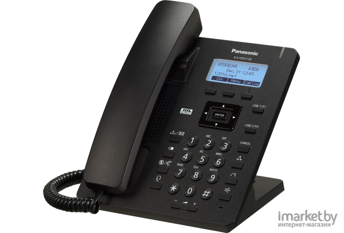 Проводной телефон Panasonic KX-HDV130 Black