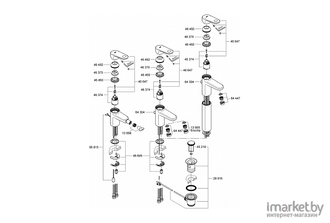 Смеситель Grohe Europlus 33163002