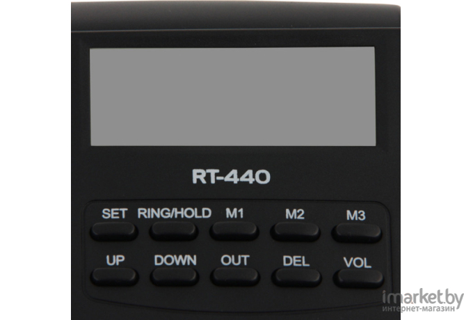 Проводной телефон Ritmix RT-440 (черный)