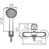 Смеситель Bravat Eco F6111147C-B